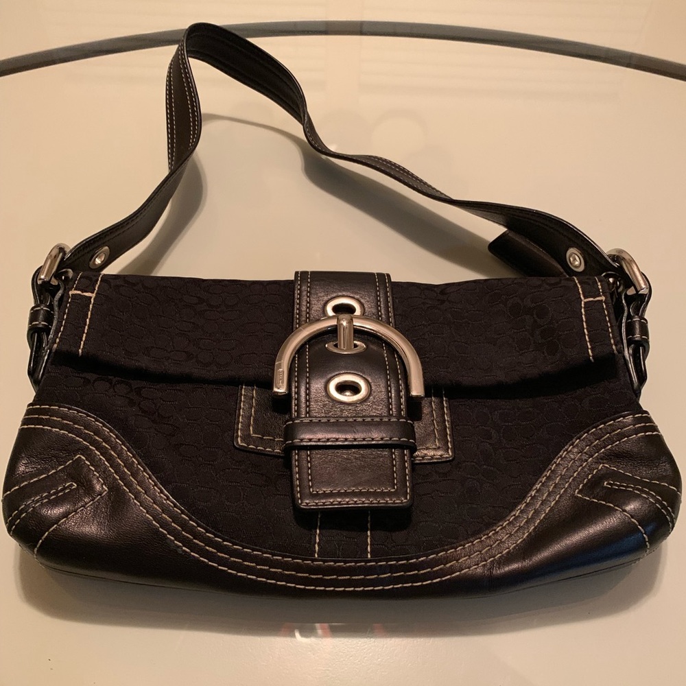 Authentic Coach Purse Black